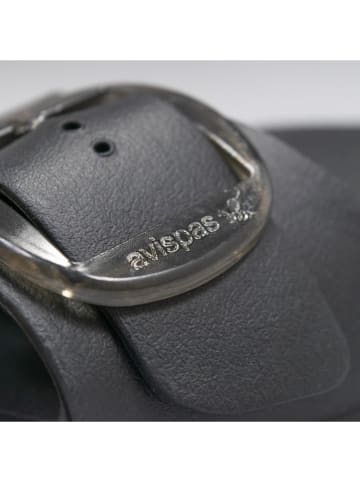 Avispas Klapki "Milano" w kolorze czarnym