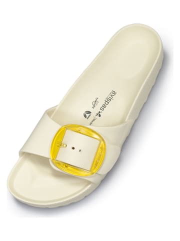 Avispas Klapki "Milano" w kolorze beżowym