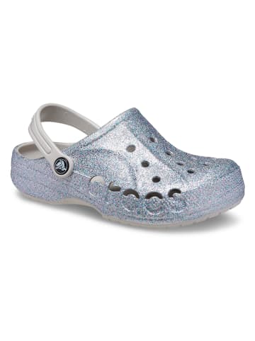 Crocs Chodaki "Baya" w kolorze srebrnym