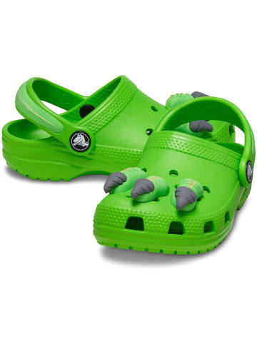 Crocs Chodaki "Classic I AM Dinozaur" w kolorze zielonym