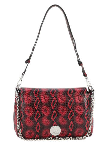 JOOP! Schultertasche "Solar" in Rot - (B)24 x (H)15,5 x (T)8 cm