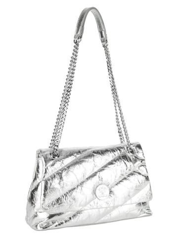 JOOP! Schultertasche "Emma" in Silber - (B)22 x (H)13 x (T)9 cm