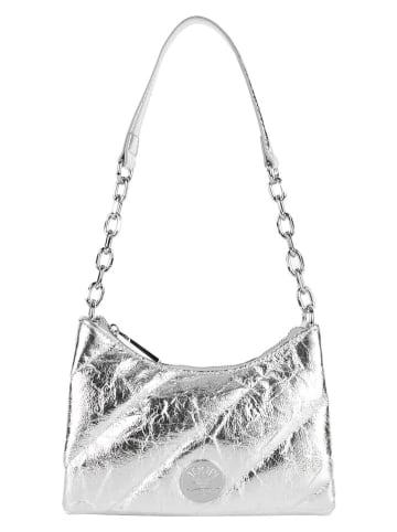 JOOP! Schultertasche "Lucille" in Silber - (B)23 x (H)17 x (T)6 cm