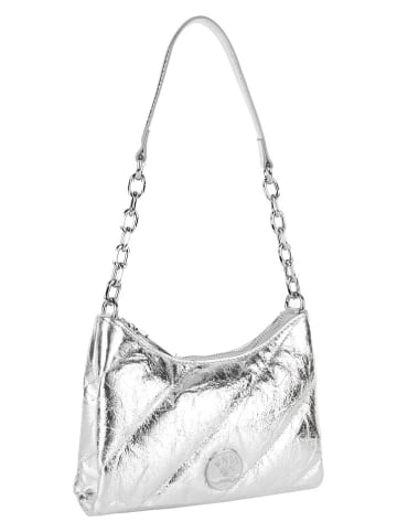 JOOP! Schultertasche "Lucille" in Silber - (B)23 x (H)17 x (T)6 cm