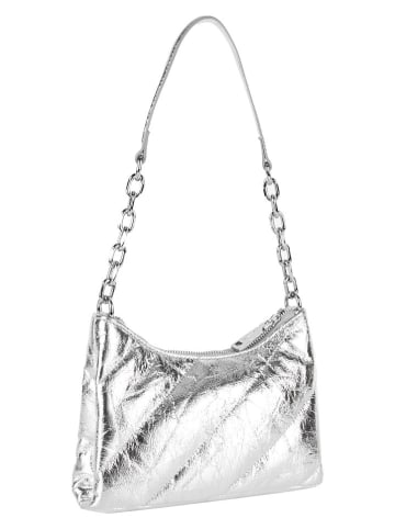 JOOP! Schoudertas "Lucille" zilverkleurig - (B)23 x (H)17 x (D)6 cm