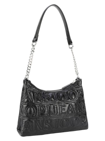 JOOP! Schultertasche "Lucille" in Schwarz - (B)23 x (H)17 x (T)6 cm