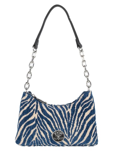 JOOP! Schultertasche "Lucille" in Blau - (B)21 x (H)15 x (T)6 cm