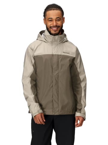 Marmot Regenjacke "PreCip Eco" in Beige/ Taupe