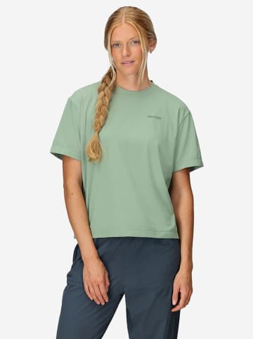 Marmot Koszulka funkcyjna "AirExchange" w kolorze zielonym