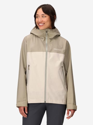 Marmot Kurtka przeciwdeszczowa "Minimalist Pertex" w kolorze beżowym