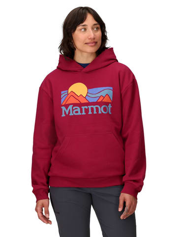 Marmot Bluza "Coastal" w kolorze czerwonym