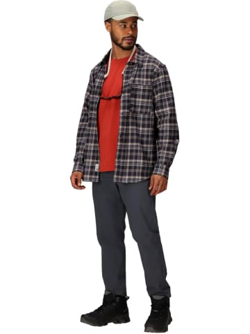 Marmot Flanell-Funktionshemd "Stonepeak" in Schwarz/ Grau