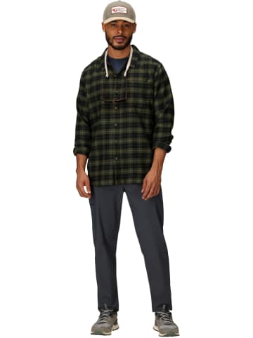 Marmot Flanelowa koszula funkcyjna "Stonepeak" w kolorze zielono-granatowym