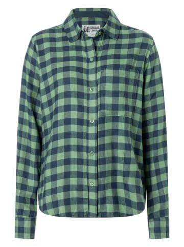 Marmot Flanell-Funktionshemd "Stonepeak" in Grün/ Dunkelblau