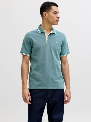 Jack & Jones Poloshirt "Paulos" in Türkis