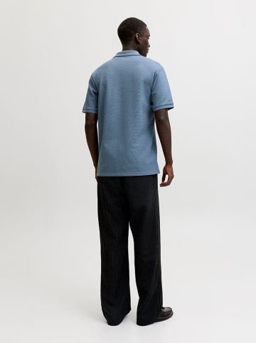 Jack & Jones Koszulka polo "Austin" w kolorze niebieskim