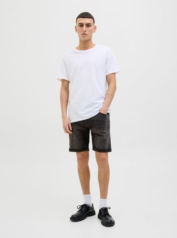 Jack & Jones Jeans-Shorts "Rick" in Schwarz