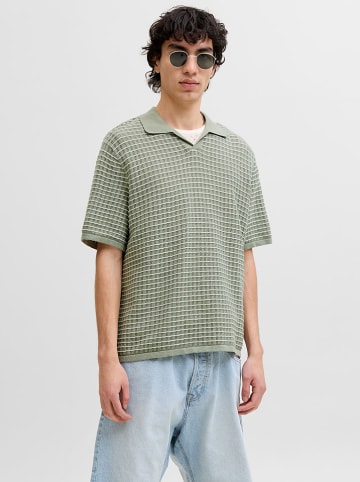Jack & Jones Koszulka polo "Jornantucket" w kolorze zielonym
