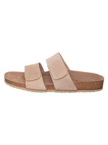 Jack & Jones Leren sandalen "Malta" lichtbruin