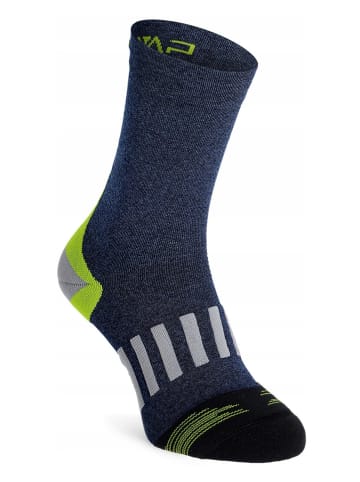 cmp Trekkingsocken in Dunkelblau/ Grau