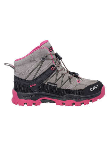 cmp Leren trekkingschoenen "Rigel Mid" grijs/roze