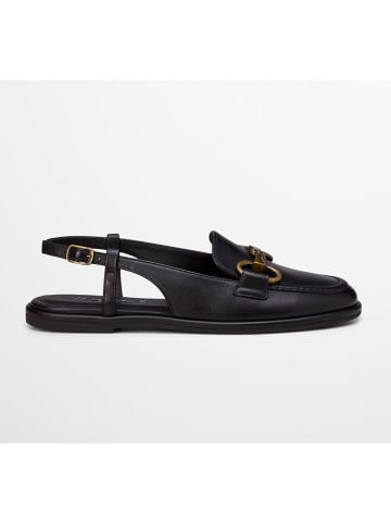 Marc O'Polo Shoes Leder-Mokassins in Schwarz