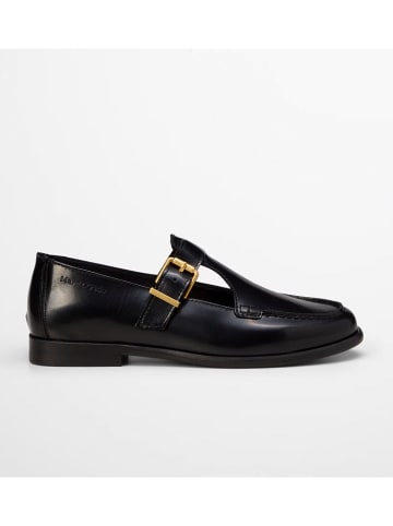 Marc O´Polo Leder-Mokassins in Schwarz