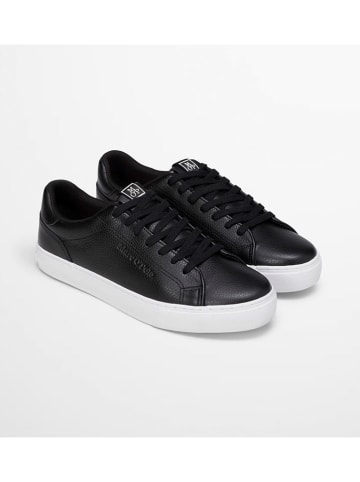 Marc O´Polo Leder-Sneakers in Schwarz