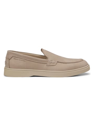 Marc O'Polo Shoes Skórzane mokasyny w kolorze beżowym