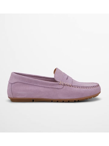 Marc O'Polo Shoes Leder-Mokassins in Lila