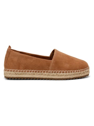 Marc O'Polo Shoes Leren mocassins lichtbruin