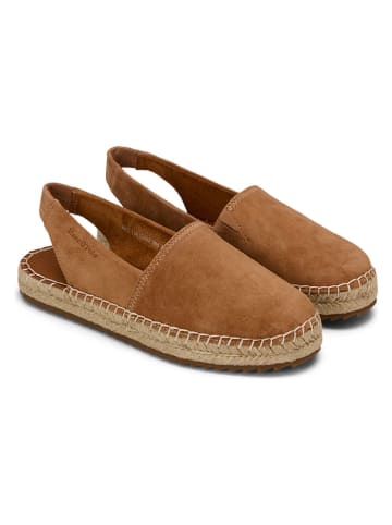 Marc O'Polo Shoes Leder-Mokassins in Hellbraun