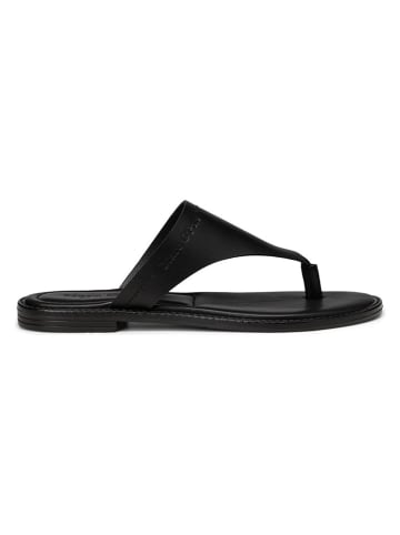 Marc O´Polo Leder-Zehentrenner in Schwarz