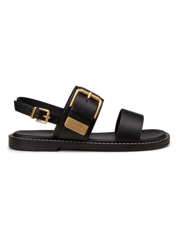Marc O'Polo Shoes Leren sandalen zwart