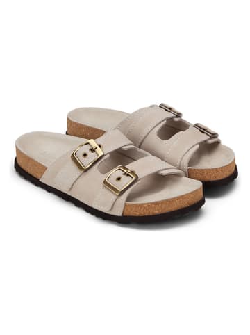 Marc O'Polo Shoes Leeder-Pantoletten in Grau