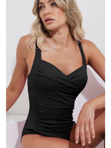 admas Badeanzug in Schwarz