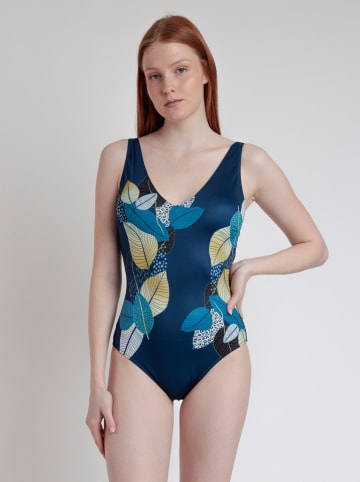 admas Badpak blauw/geel/wit