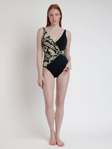 admas Badeanzug in Schwarz