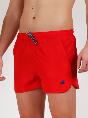 admas Badeshorts in Rot