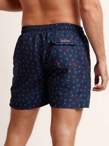 admas Szorty kąpielowe w kolorze granatowym