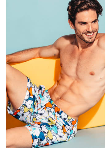 admas Szorty kąpielowe ze wzorem