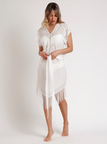 admas Sukienka plażowa w kolorze białym