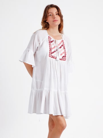 admas Kleid in Weiß