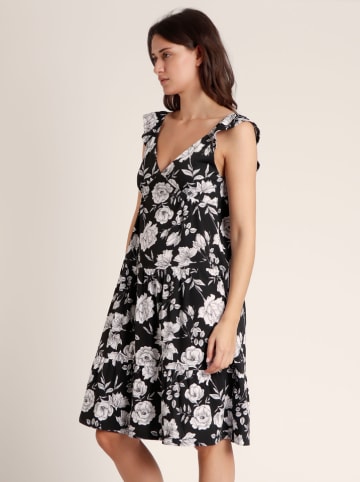 admas Strandkleid in Schwarz/ Weiß