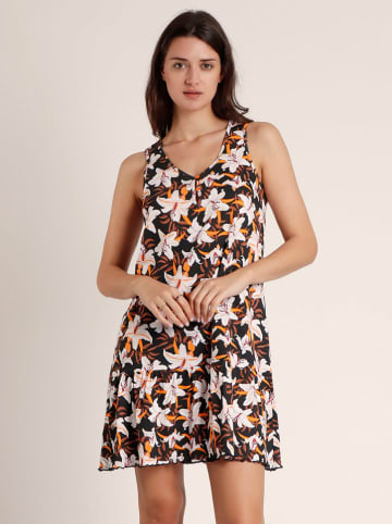 admas Strandkleid in Schwarz/ Weiß