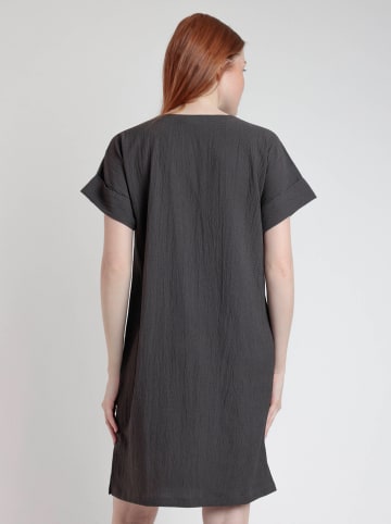 admas Sukienka plażowa w kolorze antracytowym