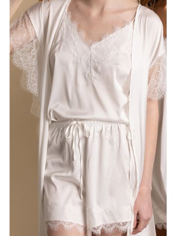 admas Pyjama in Weiß