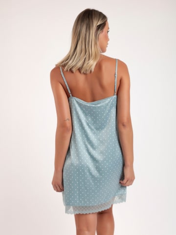 admas Koszulka nocna w kolorze błękitnym