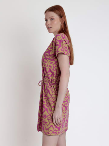 admas Strandjurk roze/groen