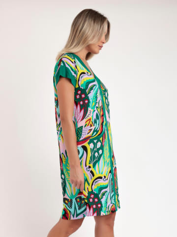 admas Nachthemd in Grün/ Bunt